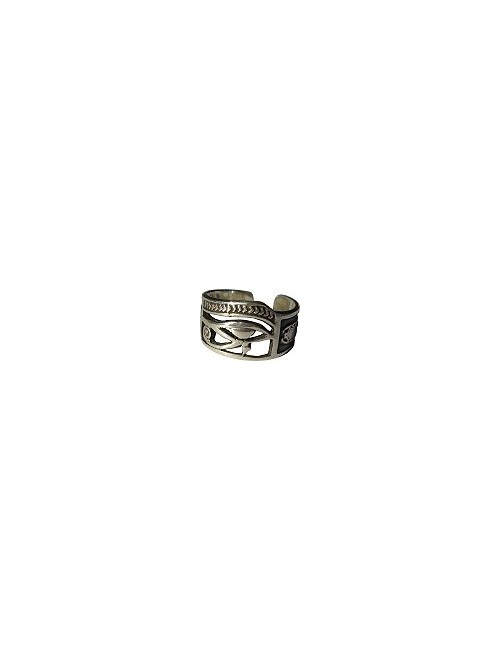 bijoux original égyptien ,bague d’Horus en argent