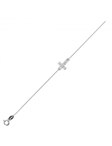 bracelet argent rhodié