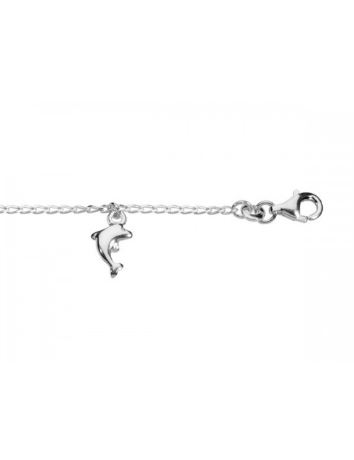 bracelet argent dauphin