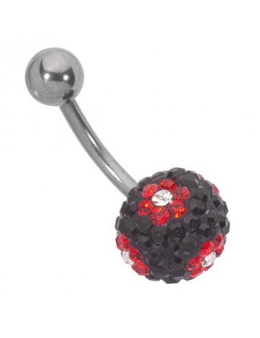 Piercing en Acier Chirurgical et pierres synthétiques