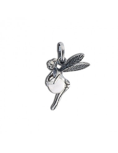 pendentif fée quartz blanc