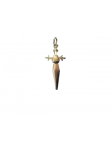 pendentif croix de st jacque de compostel