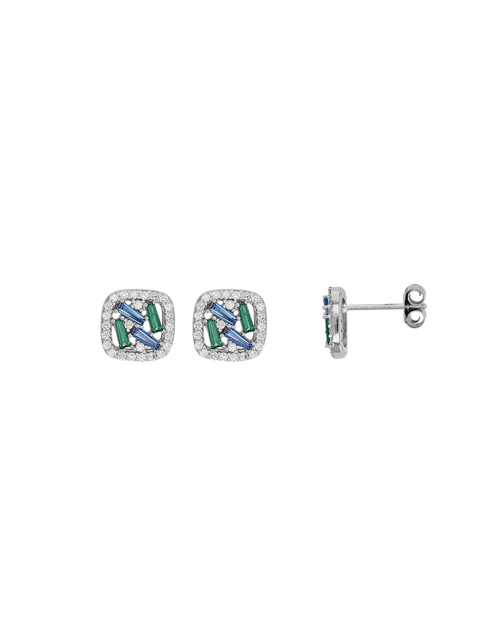 Boucles d'oreilles en argent 925/1000 Boucles d'oreilles en argent 925/1000