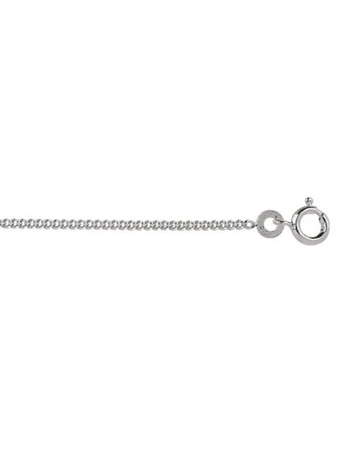 chaine gourmette en argent