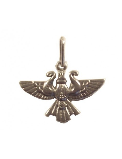 Pendentif aigle maya en argent