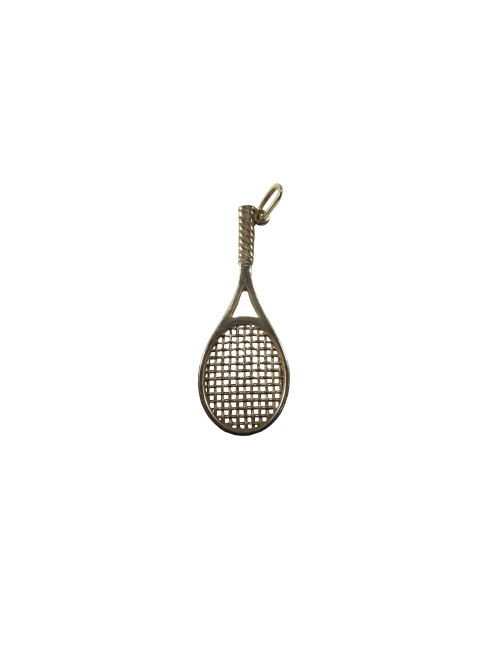 pendentif raquette de tennis