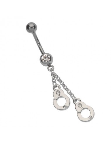 Piercing en Acier Chirurgical et pierres synthétiques