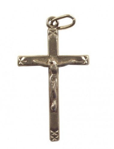 Pendentif christ ciselé