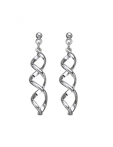 Boucles d'oreilles pendantes en argent
